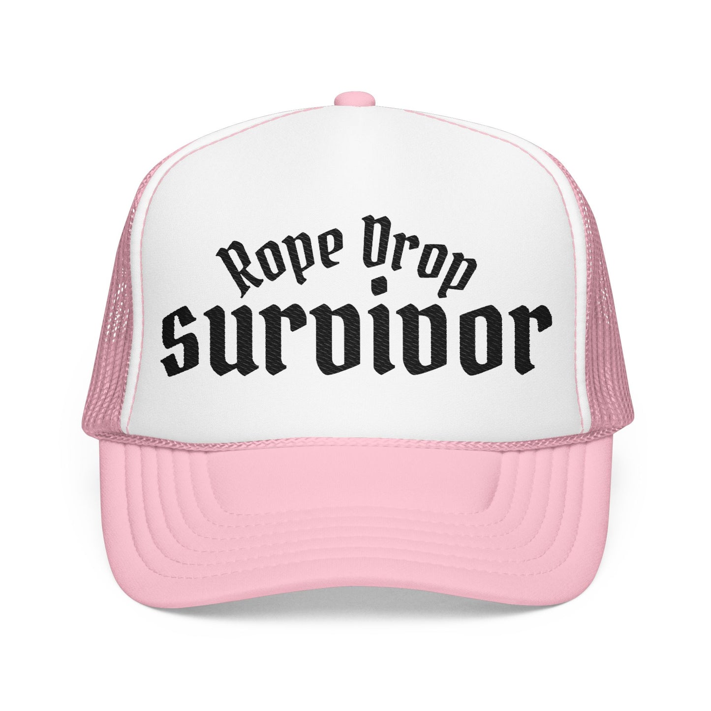 Rope Drop Survivor Embroidered Trucker Hat