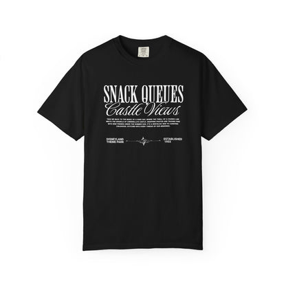 Snack Queues Castle Views T-Shirt