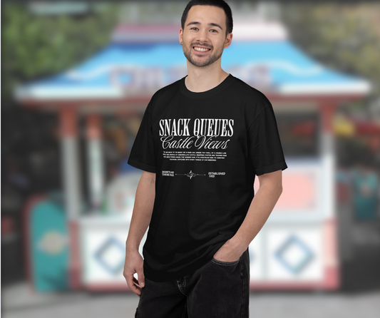 Snack Queues Castle Views T-Shirt
