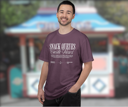 Snack Queues Castle Views T-Shirt