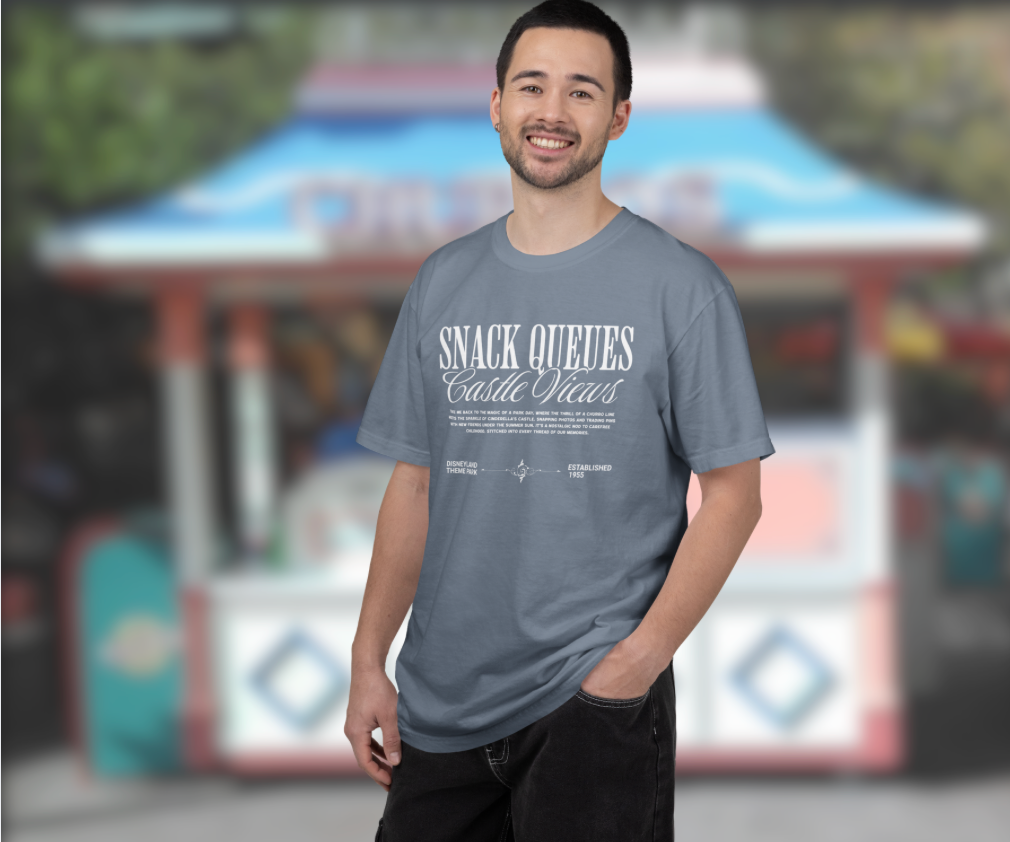 Snack Queues Castle Views T-Shirt