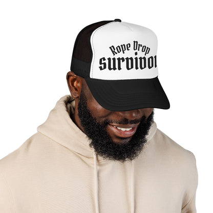 Rope Drop Survivor Embroidered Trucker Hat